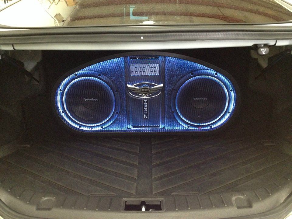 New SubWoofer Enclosure! Hyundai Genesis Forum